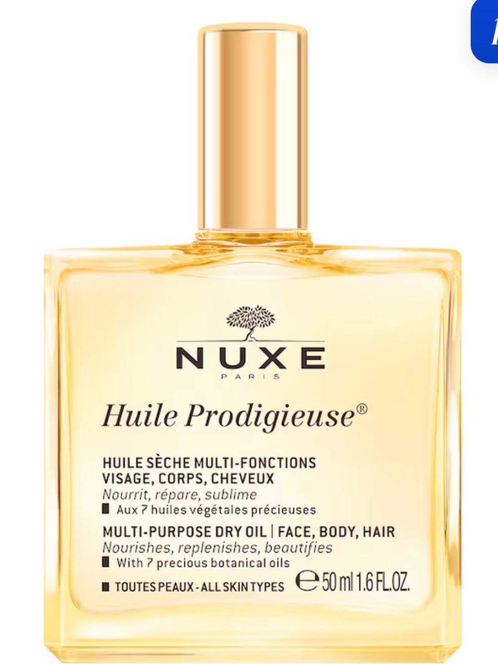 NUXE Huile Prodigieuse Multi-Purpose Dry Oil – Golden